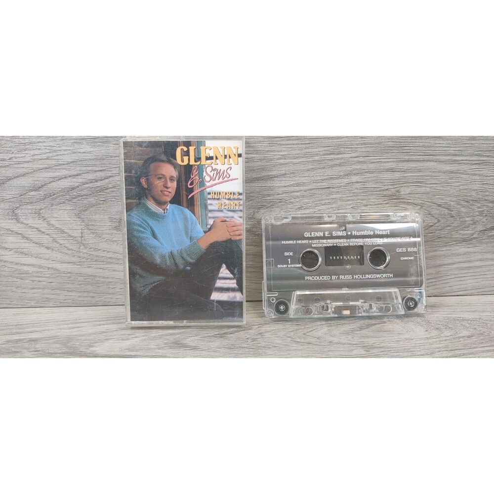 Glenn E. Sims Humble Heart Audio Cassette Tape New Sealed Christian Gospel
